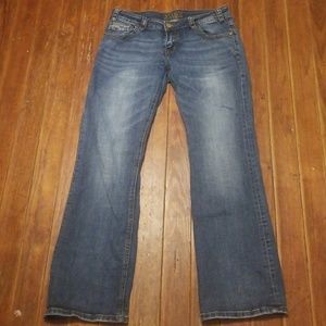 Rock & Roll Cowgirl riding jeans